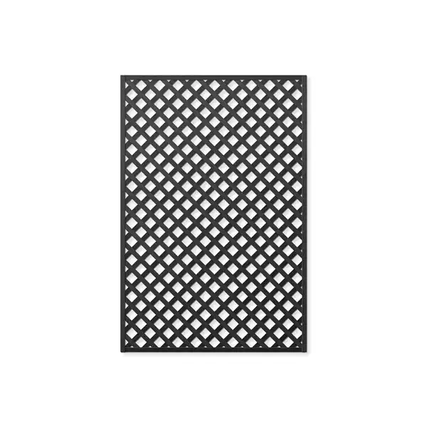treillage 1 5mx1m losange 47mm noir  treillage 1 5mx1m losange 47mm noir